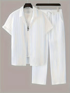 Rico - Luchtige Linnen Outfit Heren