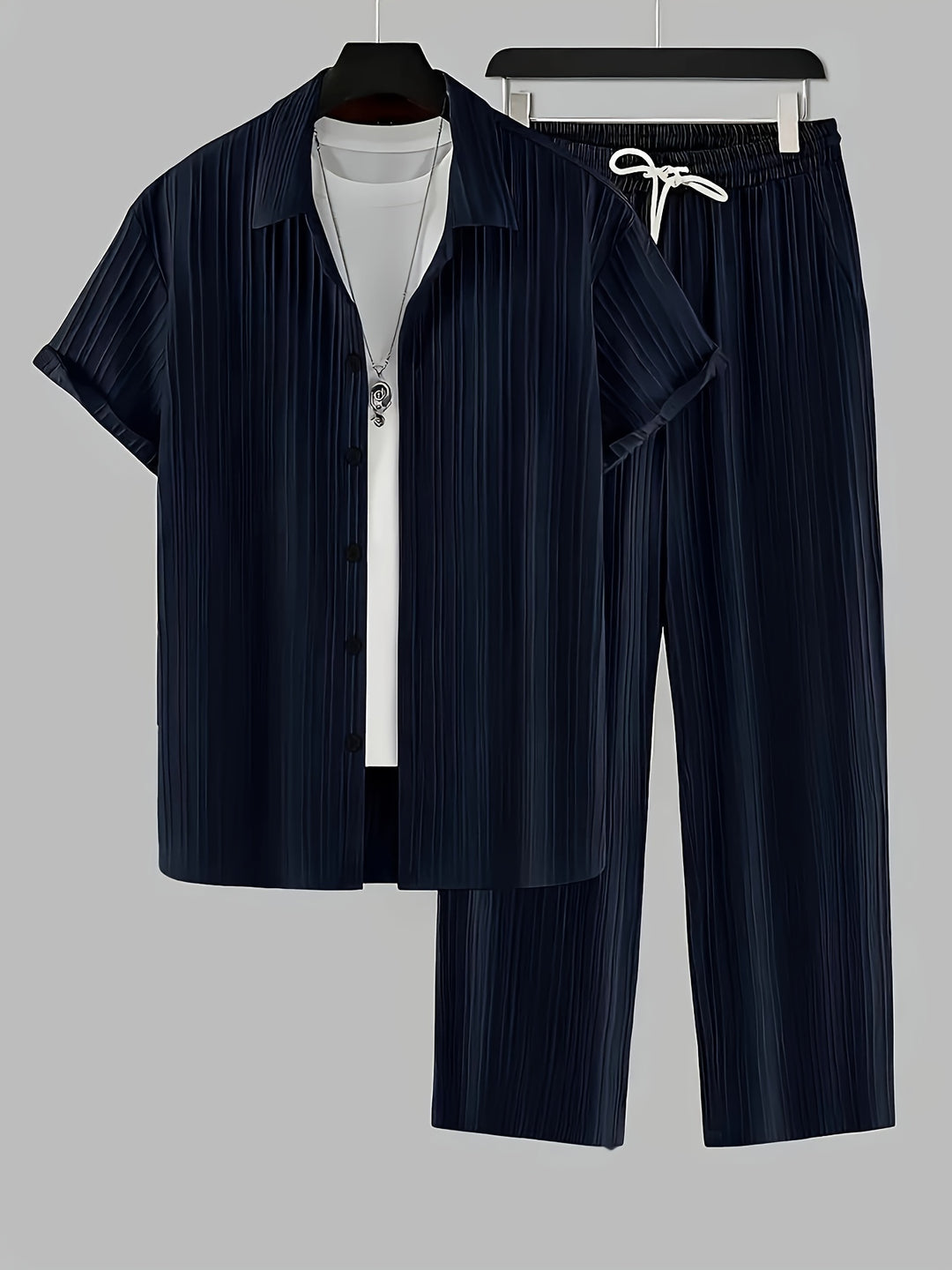 Rico - Luchtige Linnen Outfit Heren