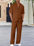 Cole - Casual Linnen Set Heren