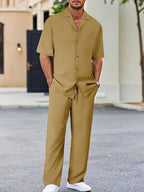 Cole - Casual Linnen Set Heren