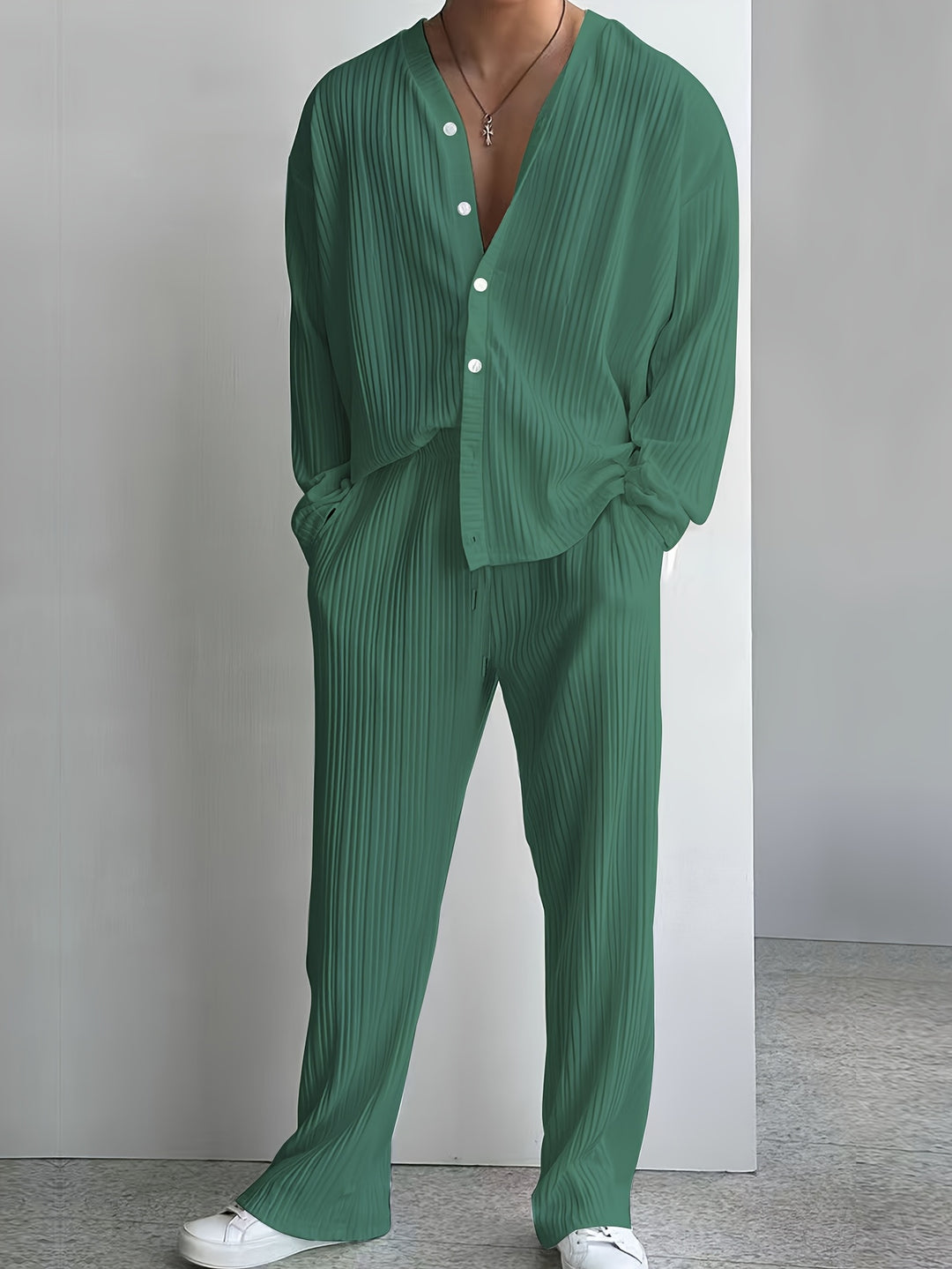 Vito - Relaxed Linnen Homewear Heren