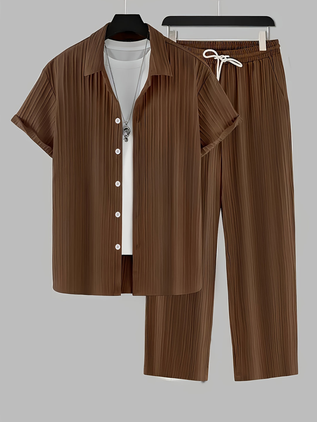 Rico - Luchtige Linnen Outfit Heren