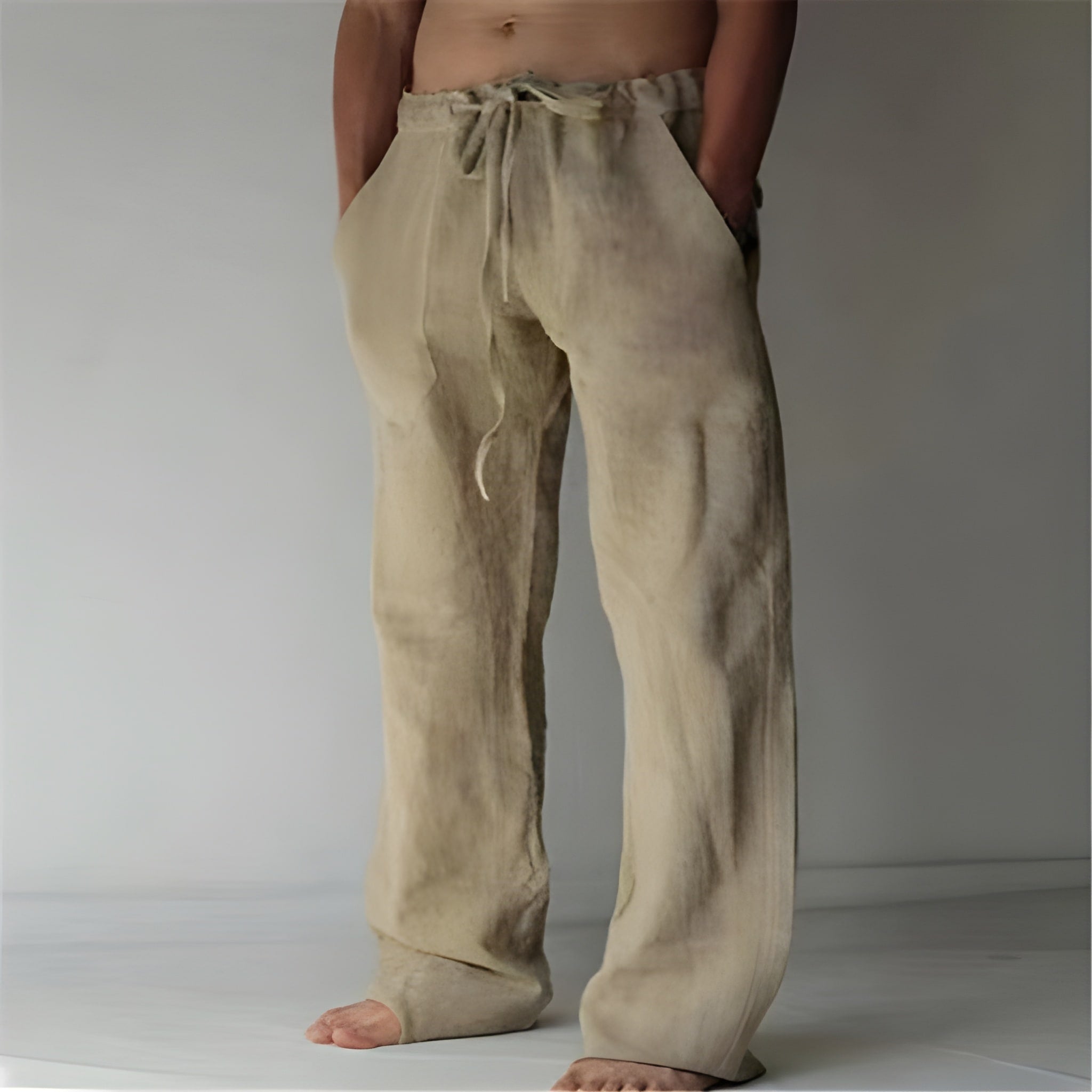 Bruno - Luchtige Linnen Broek Heren