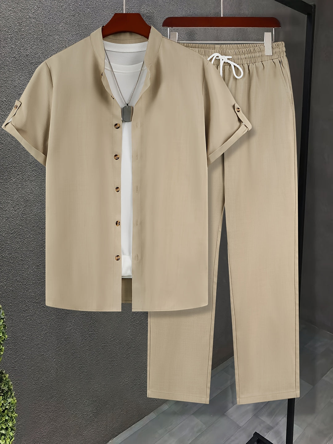 Reed - Elegante Linnen Outfit Heren