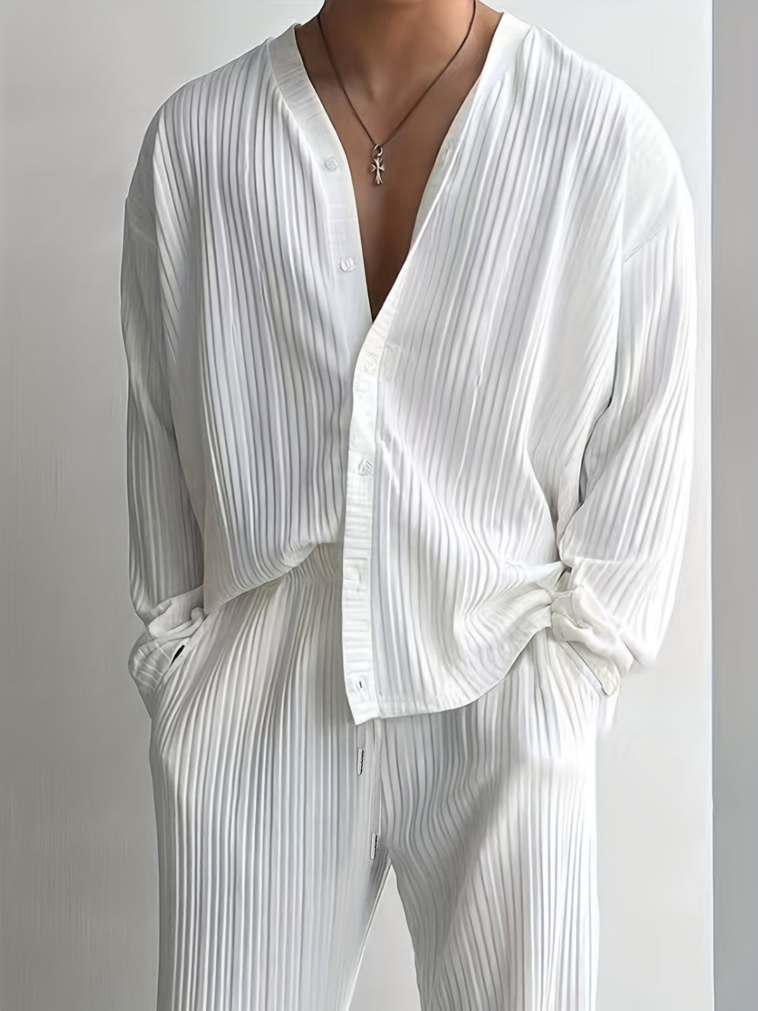 Vito - Relaxed Linnen Homewear Heren