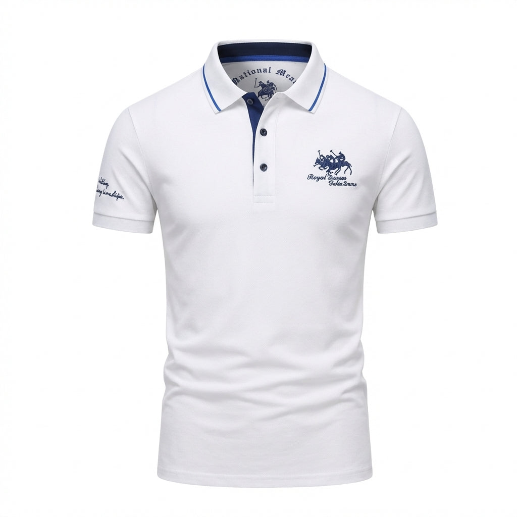 Seth - Luxe Polo Shirt Heren