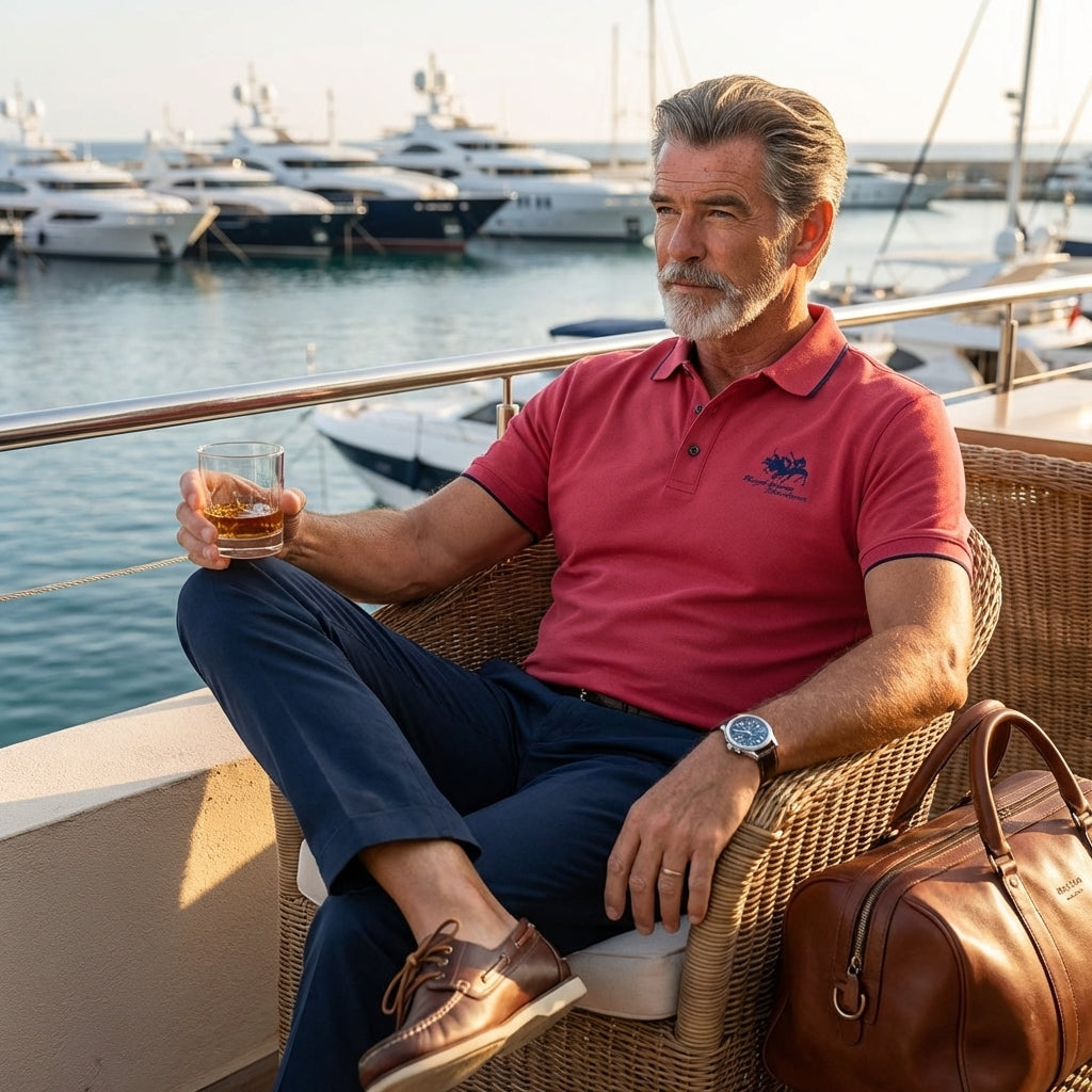 Seth - Luxe Polo Shirt Heren