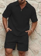 Quinn - Polo Short Zomerset Heren