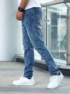 David - Stijlvolle Jeans Met Zakken Heren