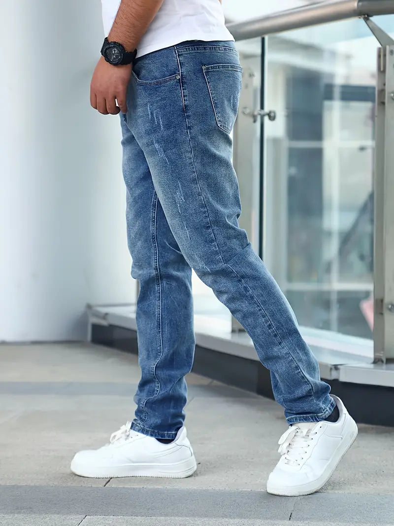 David - Stijlvolle Jeans Met Zakken Heren