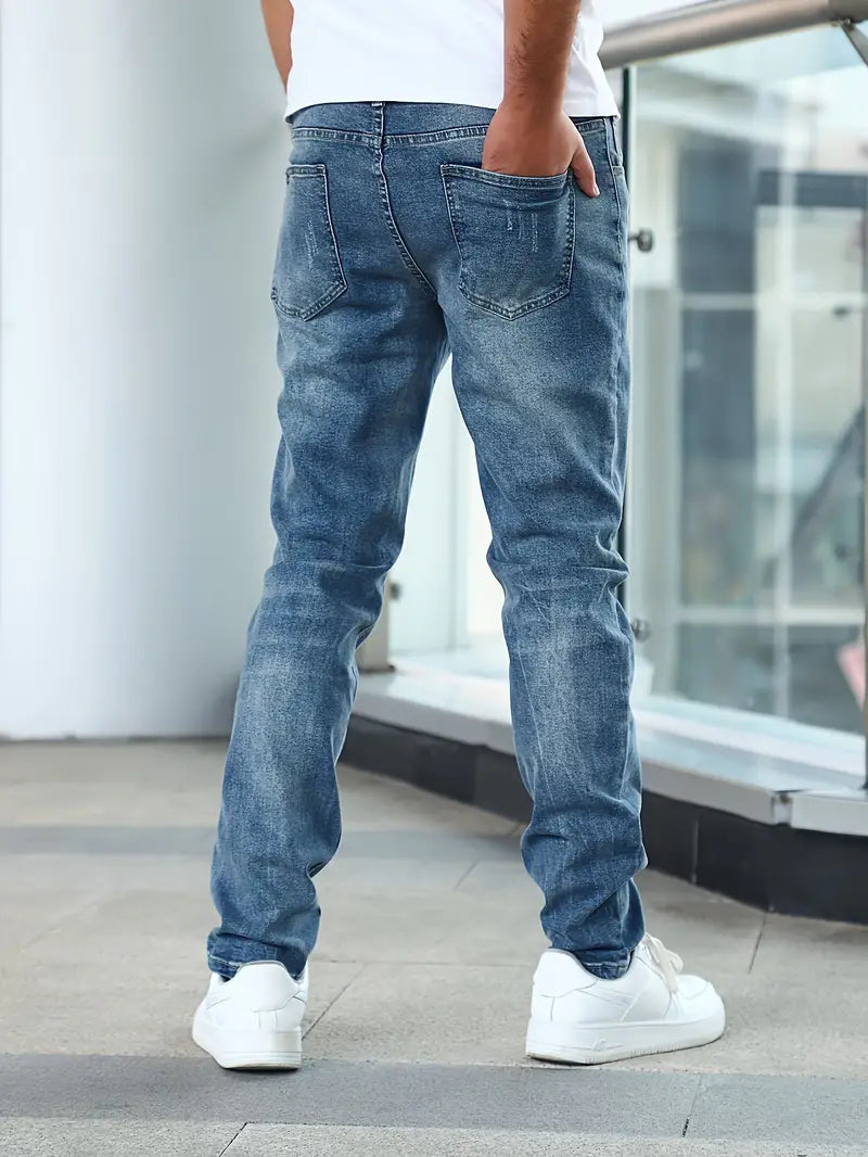David - Stijlvolle Jeans Met Zakken Heren