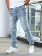 David - Stijlvolle Jeans Met Zakken Heren