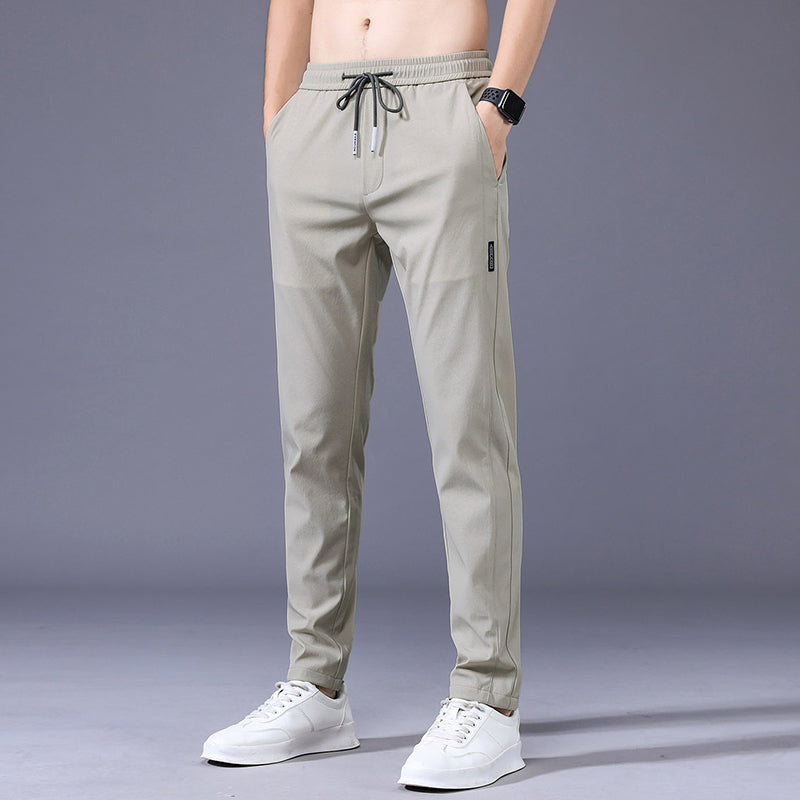David - Dunne Elastische Joggingbroek Heren