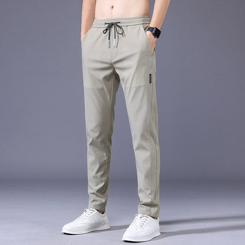 David - Dunne Elastische Joggingbroek Heren