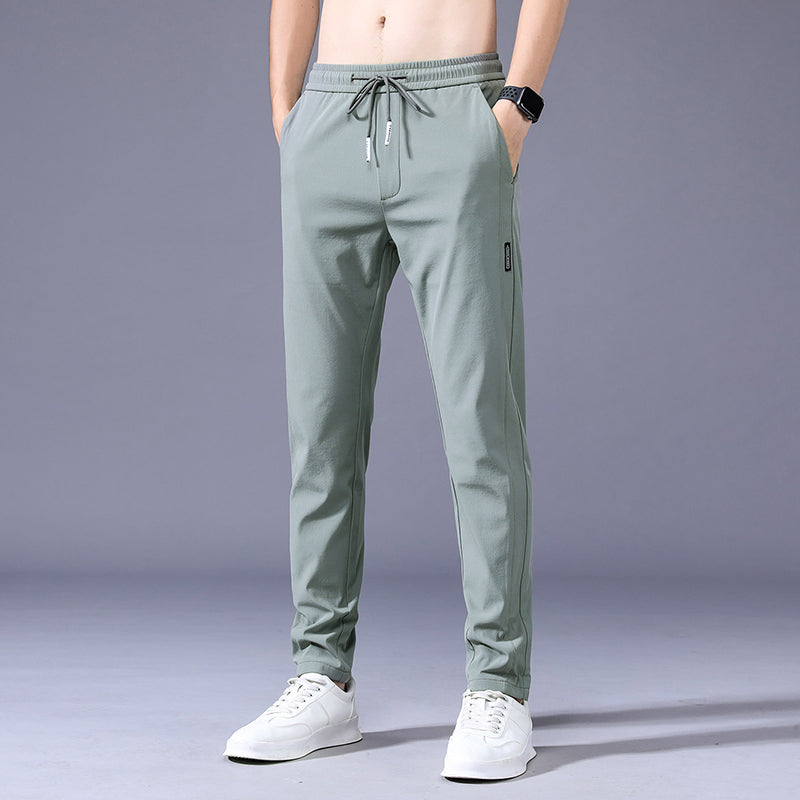 David - Dunne Elastische Joggingbroek Heren