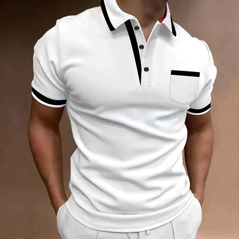 Dean - Polo Contrast Heren