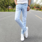 David - Elastische Slim Fit Spijkerbroek Heren