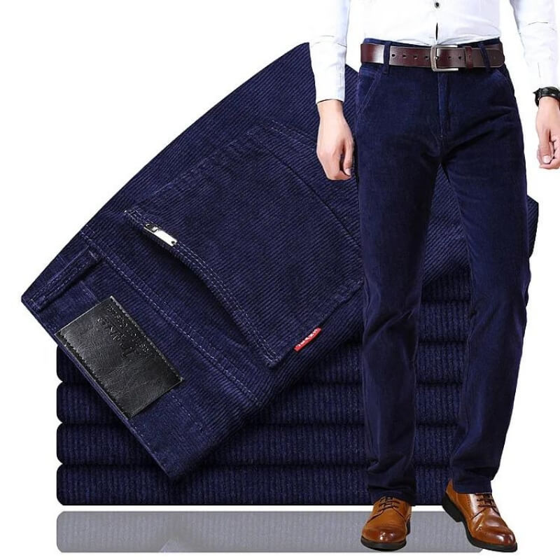 David - Klassieke Corduroy Spijkerbroek Heren
