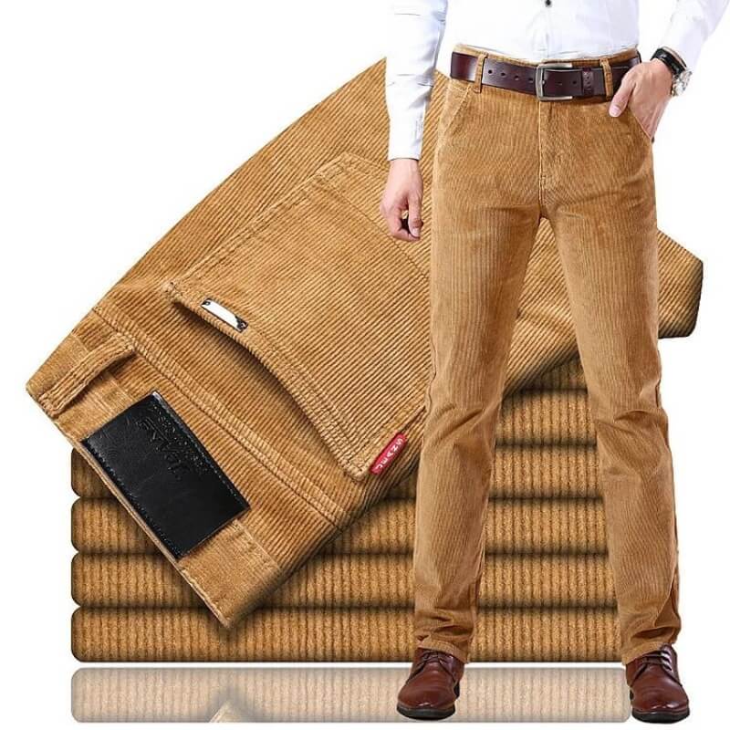 David - Klassieke Corduroy Spijkerbroek Heren