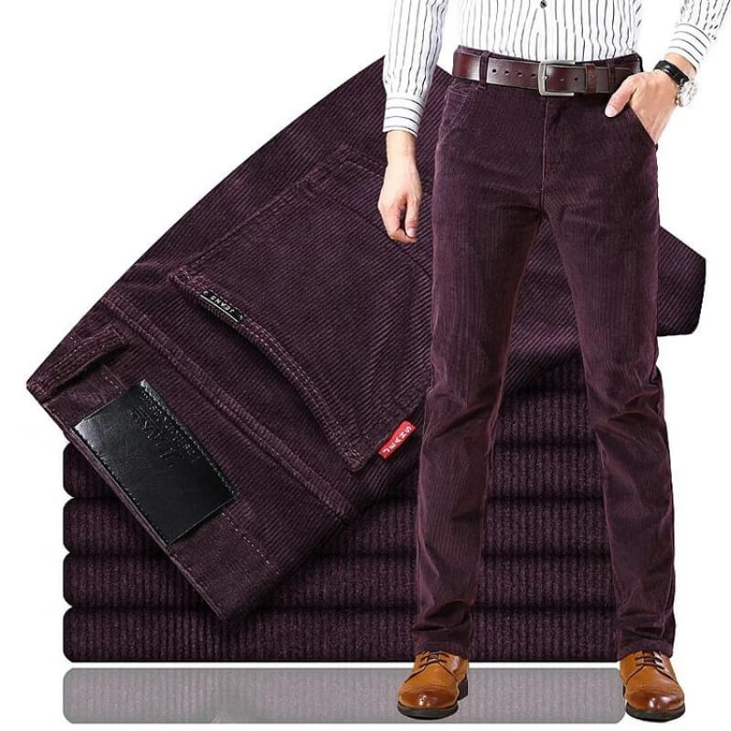 David - Klassieke Corduroy Spijkerbroek Heren
