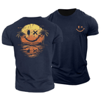 Thomas - Zomerse Smiley T-Shirt Heren