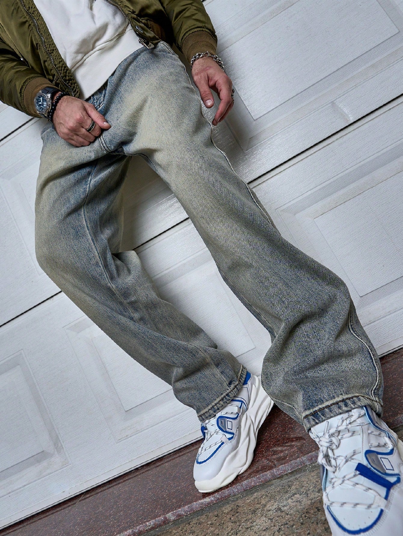 David - Stijlvolle Straight-fit Jeans Heren