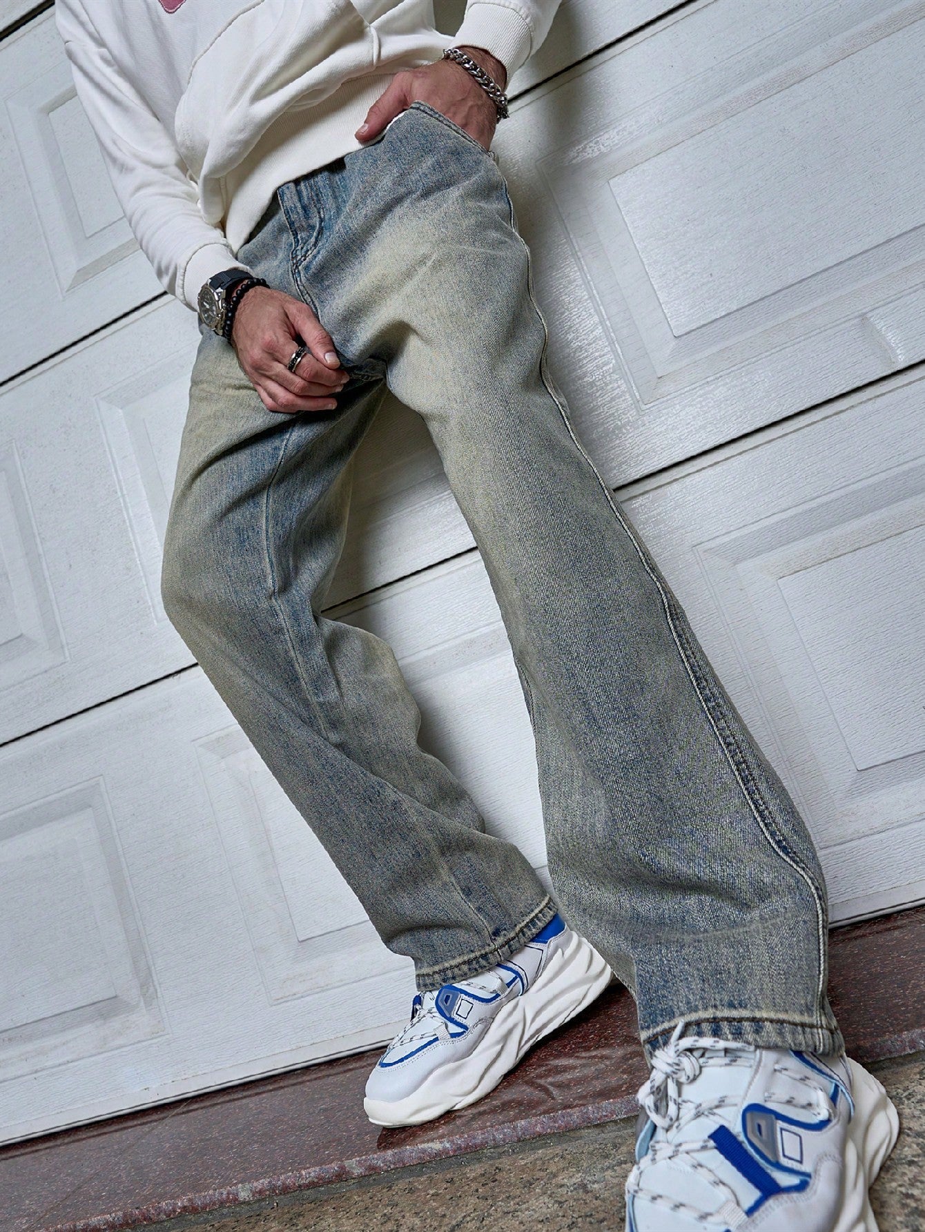 David - Stijlvolle Straight-fit Jeans Heren