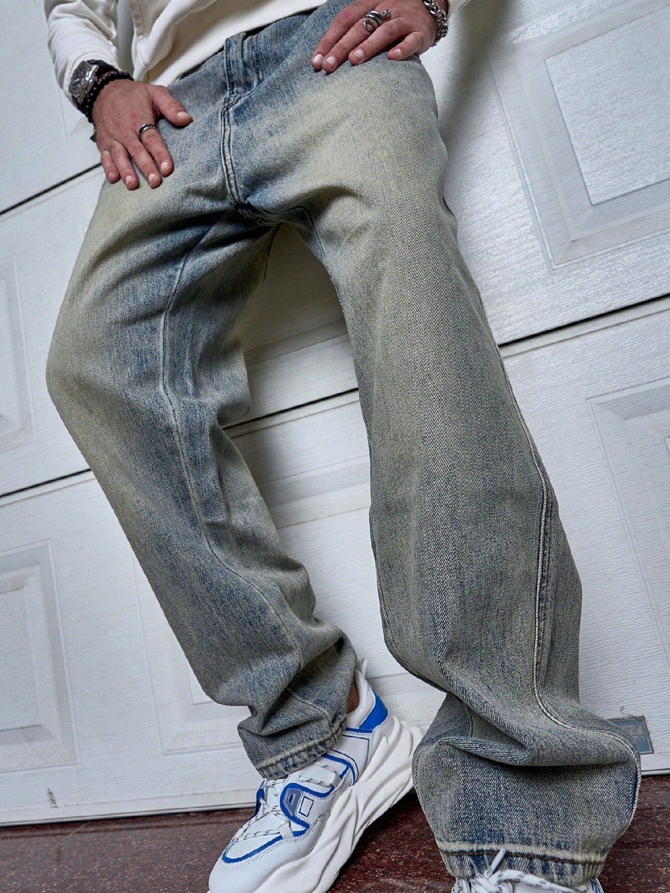 David - Stijlvolle Straight-fit Jeans Heren