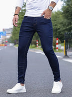 David - Stretch Slim-Fit Jeans Heren