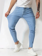 David - Stretch Slim-Fit Jeans Heren